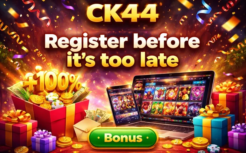 CK444 bonus and promotions banner